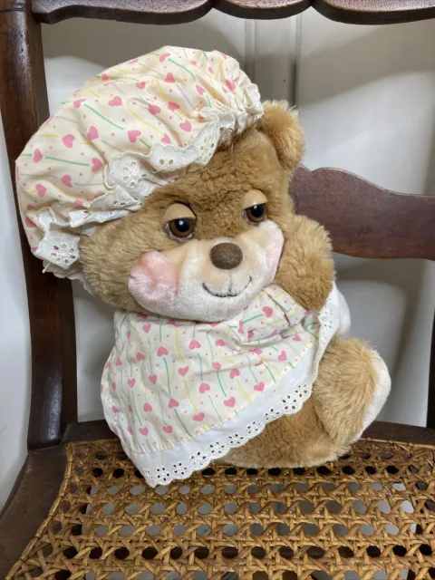 Vintage 1986 Fisher Price Teddy Betsy Beddy Bear 11  #1403 Plush Stuffed Bear