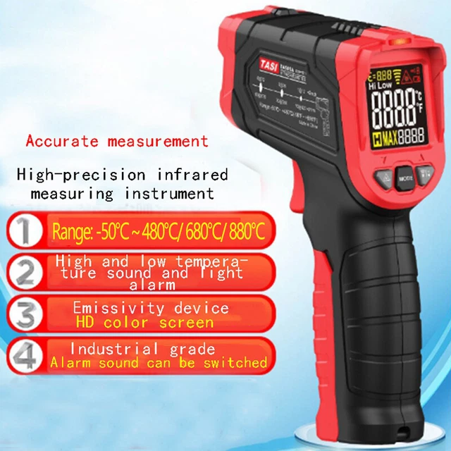 IR Temperature Gun Digital LCD Infrared Thermometer Laser Pyrometer Cooking Tool