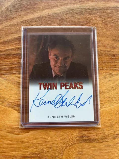 2019 Rittenhouse Twin Peaks Auto Kenneth Welsh Windom Earle Autograph