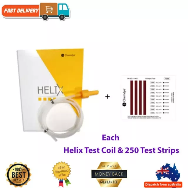 Dental Helix Test Chemdye (Helix Test Coil & 250 Test Strips) -Each