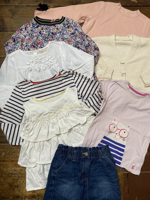 Girls Bundle Age 6-7 Years Zara Boden Joules Next Tops Jumpers Dress Skirt