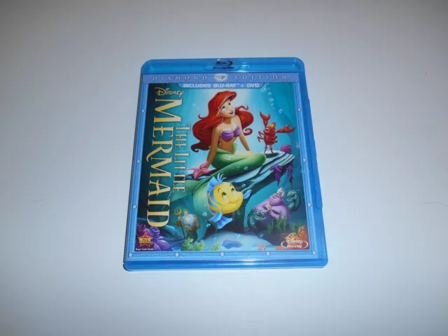 Walt Disneys The Little Mermaid 2013 Diamond Edition Blu-Ray 2-Disc DVD Set