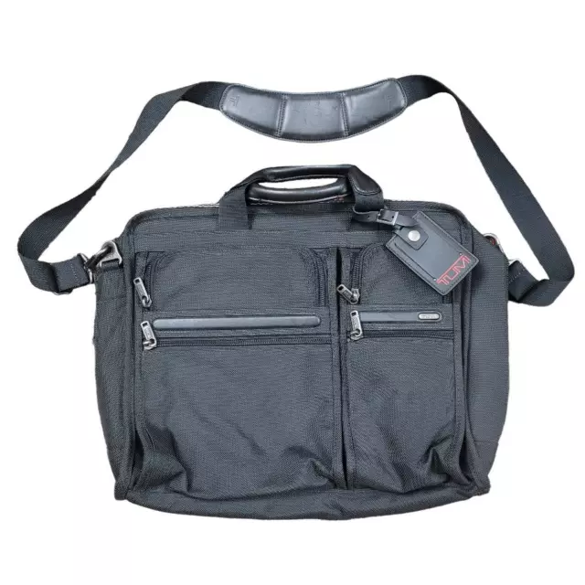 Tumi Alpha 26150D4 Ballistic Nylon Laptop Briefcase Bag Shoulder Strap Travel