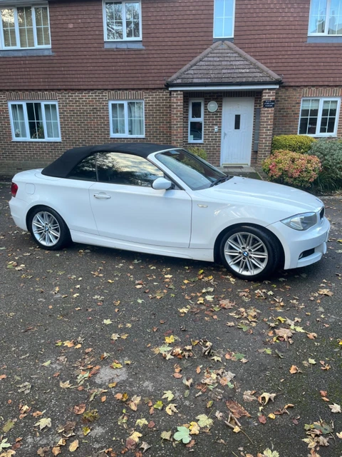 BMW 1 series 118i M sport petrol convertible 2009 manual