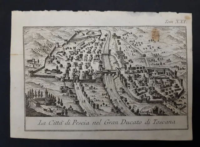 Inc. Salmon 1757: La Città di Pescia nel Gran Ducato di Toscana (I)