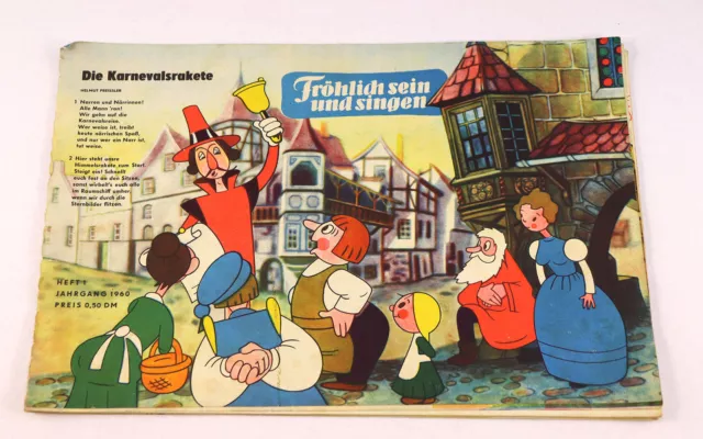 Frösi Heft 1 1960 DDR Kinderzeitschrift Fröhlich sein und singen