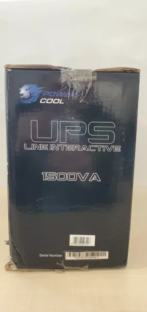 Powercool Smart UPS 1500VA 900W (UK PLUG) 2