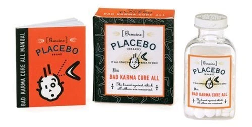 BAD KARMA CURE-ALL (GENUINE PLACEBO BRAND CURE-ALLS) By Zolo **BRAND NEW**