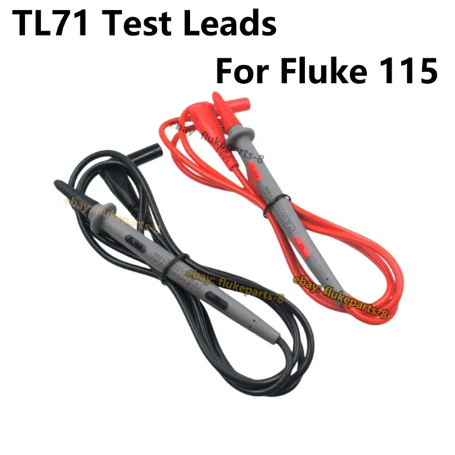 TL71 Premium Test Lead Set For Fluke 115 TRMS Digital Multimeter Part Replace