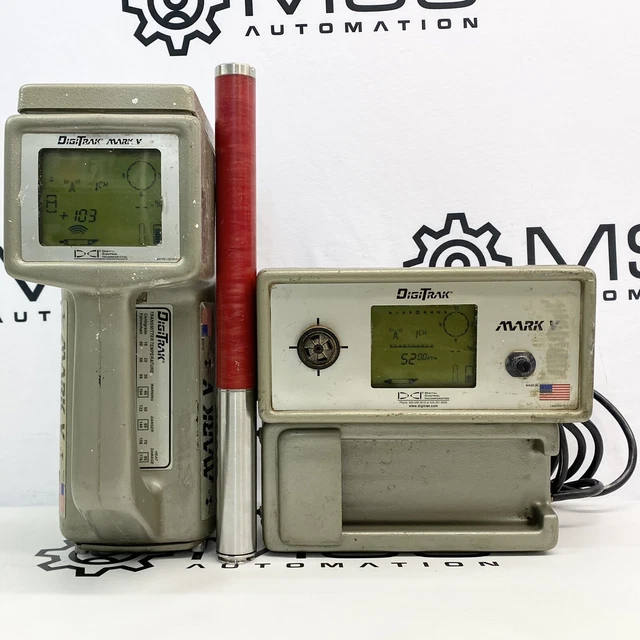 Digitrak Mark V HDD Locating System Locator, Remote Display, Red Sonde Probe USA Digitrak Mark V HDD Locating System Locator, Remote Display, Red Sonde Probe USA