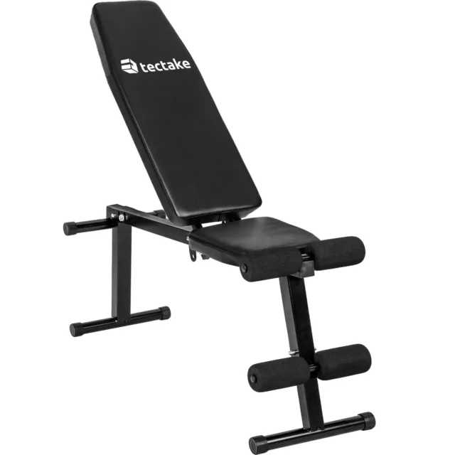 Banc de musculation réglable d'exercice plat bench fitness entrainement sportif