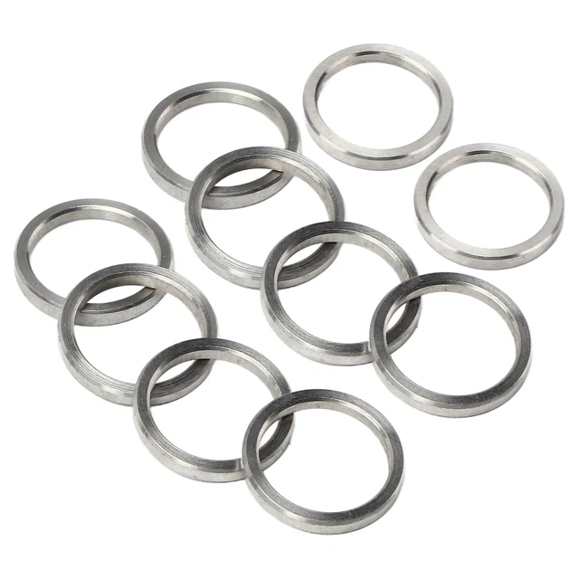 (3515-0015-0020)10 Pièces Rondelle Plate Entretoise Ensemble 15mm OD 12mm ID