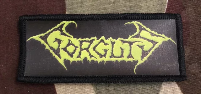 Gorguts Death Metal Logo Sublimated Printed Patch G023P