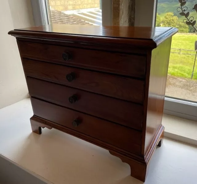 Victorian Pine Apprentice Piece Chest of Drawers