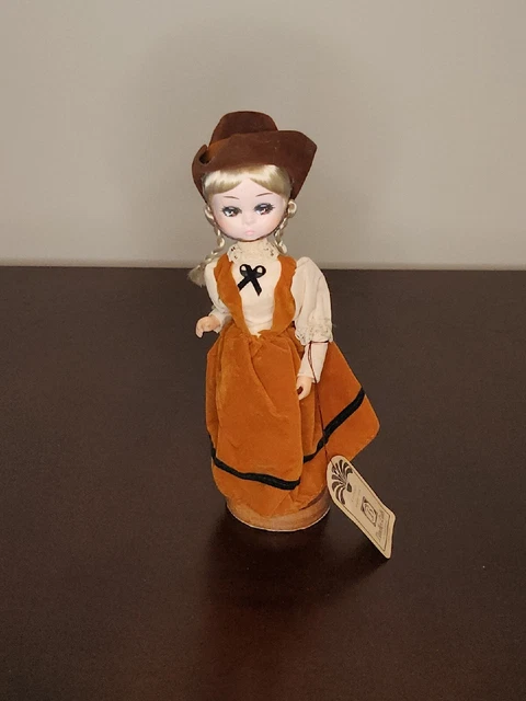 Vintage Bradley Dolls  Miss Ellie  9" Cowgirl 1970's. ST6