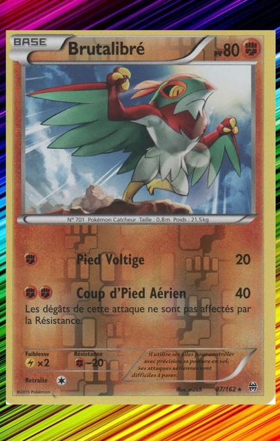 Brutalibré Reverse- XY8:Impulsion Turbo - 87/162 - Carte Pokemon Neuve Française