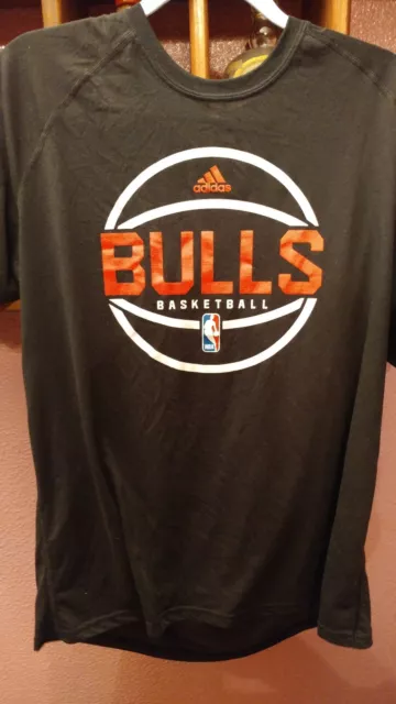 Authentic Original Adidas Mens Ultimate Tee BULLS Basketball XL Vintage NBA