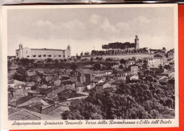 Cartolina  Acquapendente Antica Scrit Non Viaggiata  Seminario Vescovile  Regalo