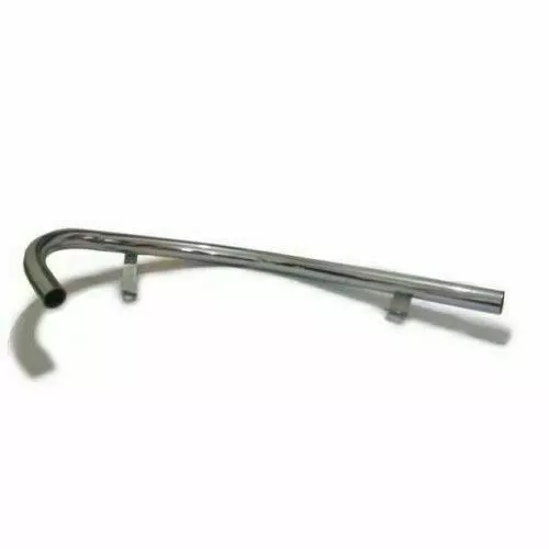 Fits Royal Enfield EXHAUST PIPE LONG FOR SHORT SILENCER 350cc 144055 @Vi