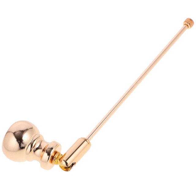 Spegnicandela In Acciaio Inox - Estintore Per Candele Con Manico Lungo - Per Spegnere Stoppini Senza Fumo - Design Igienico - Foto 2