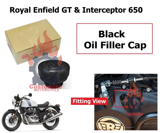 ROYAL ENFIELD &INTERCEPTOR 650 & Continental GT 650 Oil Filler Cap