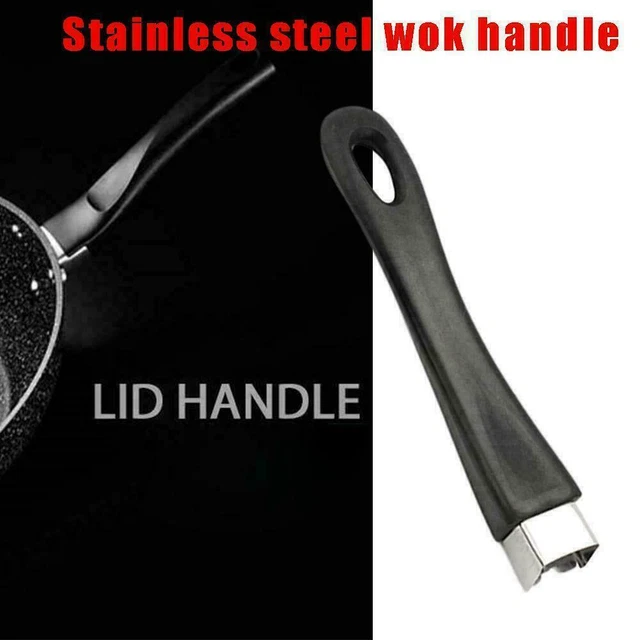 Black Replacement Bakelite Handle For Pan Pot Cookware Hot G2E8 Kitchen