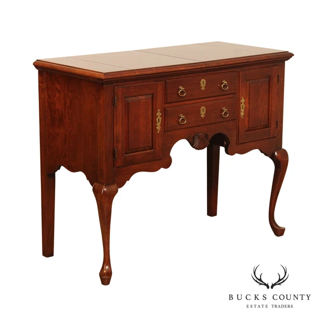 Pennsylvania House Queen Anne Style Cherry Flip Top Server