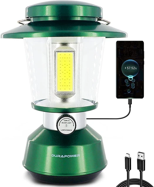 Durapower Rechargeable Camping Lantern,7500 Lumen Super Bright LED Camping Lante