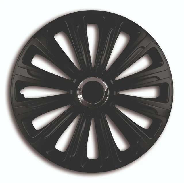 Copricerchi 14" Coprimozzo Trend RC Plastica Set di 4 Black Specific Fit R14 2