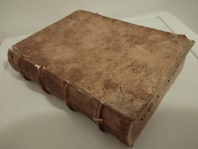 Importante cinquecentina in folio da studio_Interessante trattato di teologia