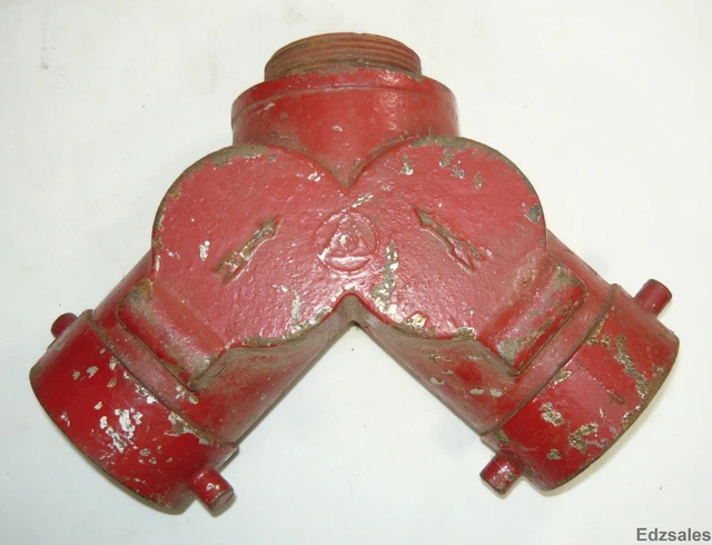 FDC Allen Double Clapper Siamese Connection Fire Department Hose Coupling