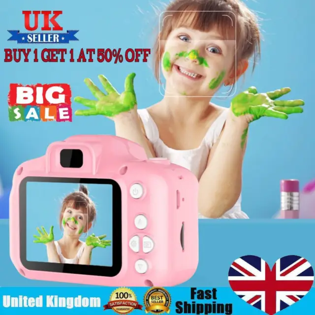 Children Cute Digital Camera 2.0 Inch Take Picture 1080P Kids Toy Video Recoder~