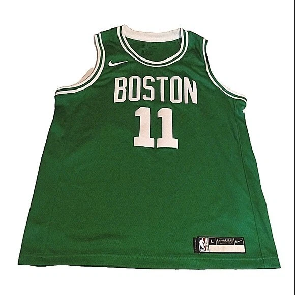 Nike Dri Fit Swingman Boston Celtics Kyrie Irving #11 Jersey Boys Size L 14/16