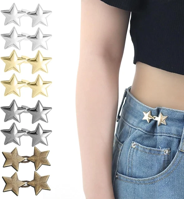 4 Elastici Estensione Vita Per Pantaloni - Regolabili E Comodi, 4 Colori - Foto 3