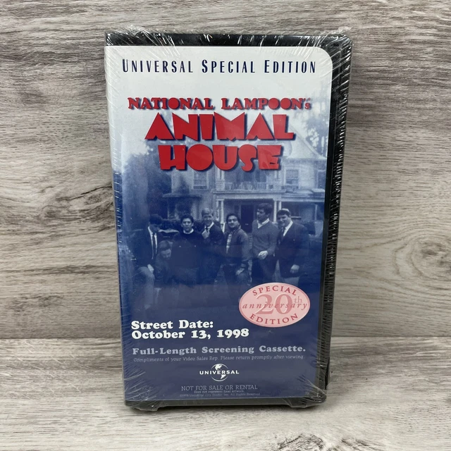 NATIONAL LAMPOONS ANIMAL House VHS NEW Universal Special Edition RARE