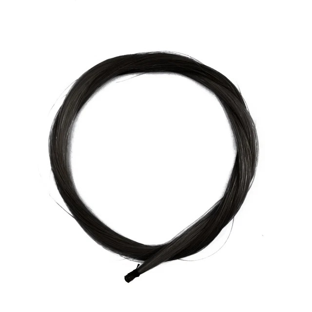 1 Hank Black Horsehair Mongolian Horse Hair For Violin 1/8 1/2 1/4 Violin Bows