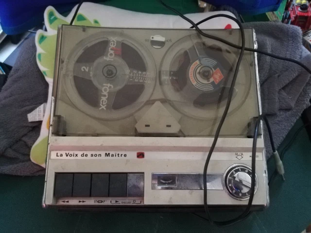 magnetophone a bande la voix de son maitre