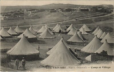 CPA AK MAROC TAOURIRT Camp et Village (31914)