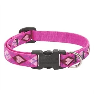 Collar para perro, ajustable, amor para cachorro, 1/2 x 8 a 12 pulgadas. -14234