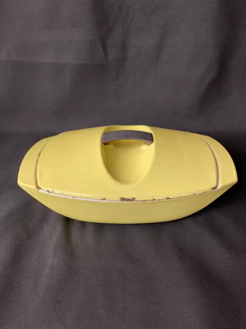 Cocotte Le Creuset La Coquelle Jaune 1958