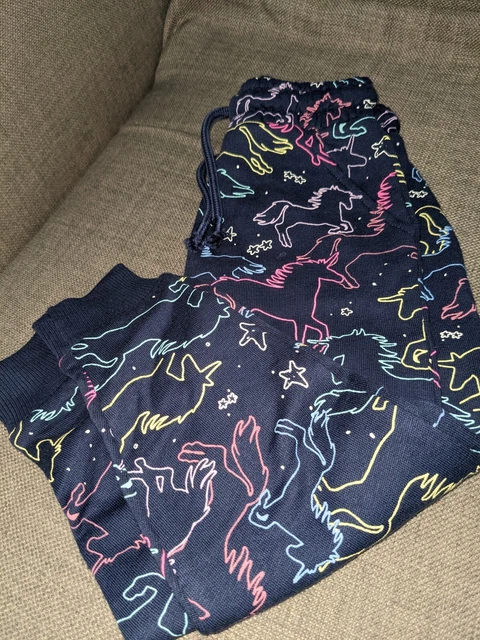 Age 3 Years Girls Unicorn Joggers NEXT trousers Bottoms