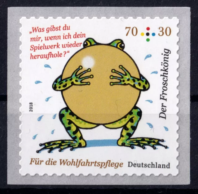 BRD 2018 Mi. 3364** SK / Grimms Märchen (X) - Der Froschkönig / postfrisch