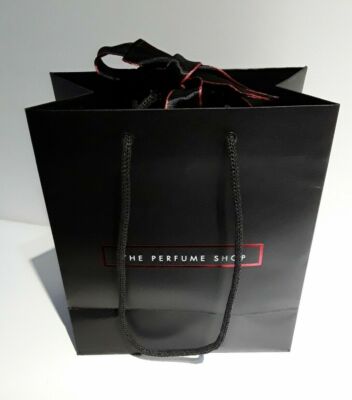 Il PROFUMO shop Paper Carrier Bag Black & Red circa 41 x 32 x 12 cm 