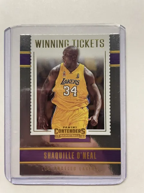 2017-18 Panini Contenders - Winning Tickets #27 Shaquille O'Neal