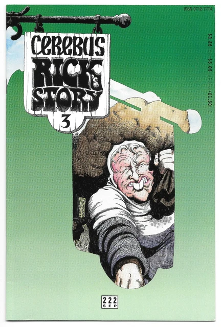 Cerebus (1977 Series) # 222 * NM * Aardvark-Vanaheim * Dave Sim