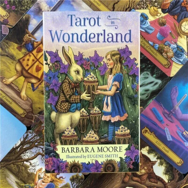 Tarot In Wonderland: A 78 Cards Deck English Version Future Telling Fate Oracle