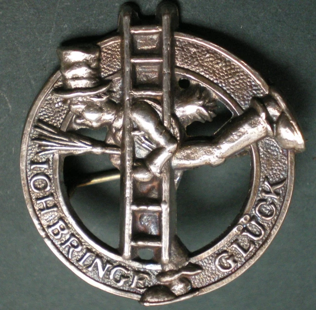 Anstecknadel Kaminkehrer Schornsteinfeger Silber Se008 Anstecknadel Kaminkehrer Schornsteinfeger Silber Se008