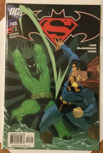 SUPERMAN BATMAN v1/23 RAW A(BATMAN BEYOND 1ST FULL APP./GREEN ‘K’ SUIT) ’05 DCU