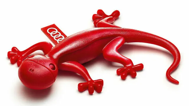 Genuine Audi Gecko Air Freshener - Red
