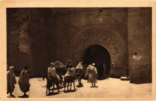 CPA AK MARRAKECH - Le Retour MAROC (796530)